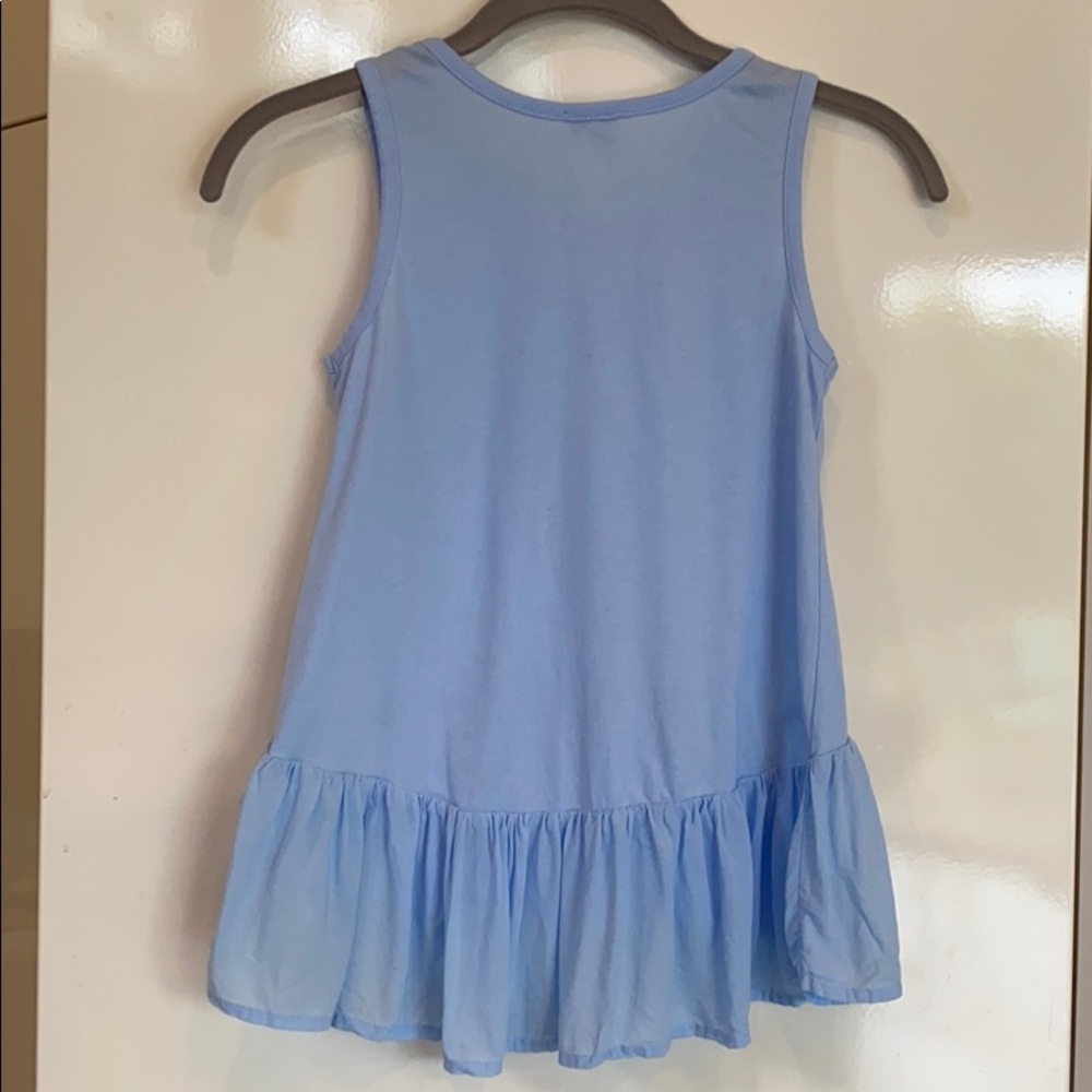 Splendid Ruffle Hem Top Size 7/8 - Picture 4 of 4